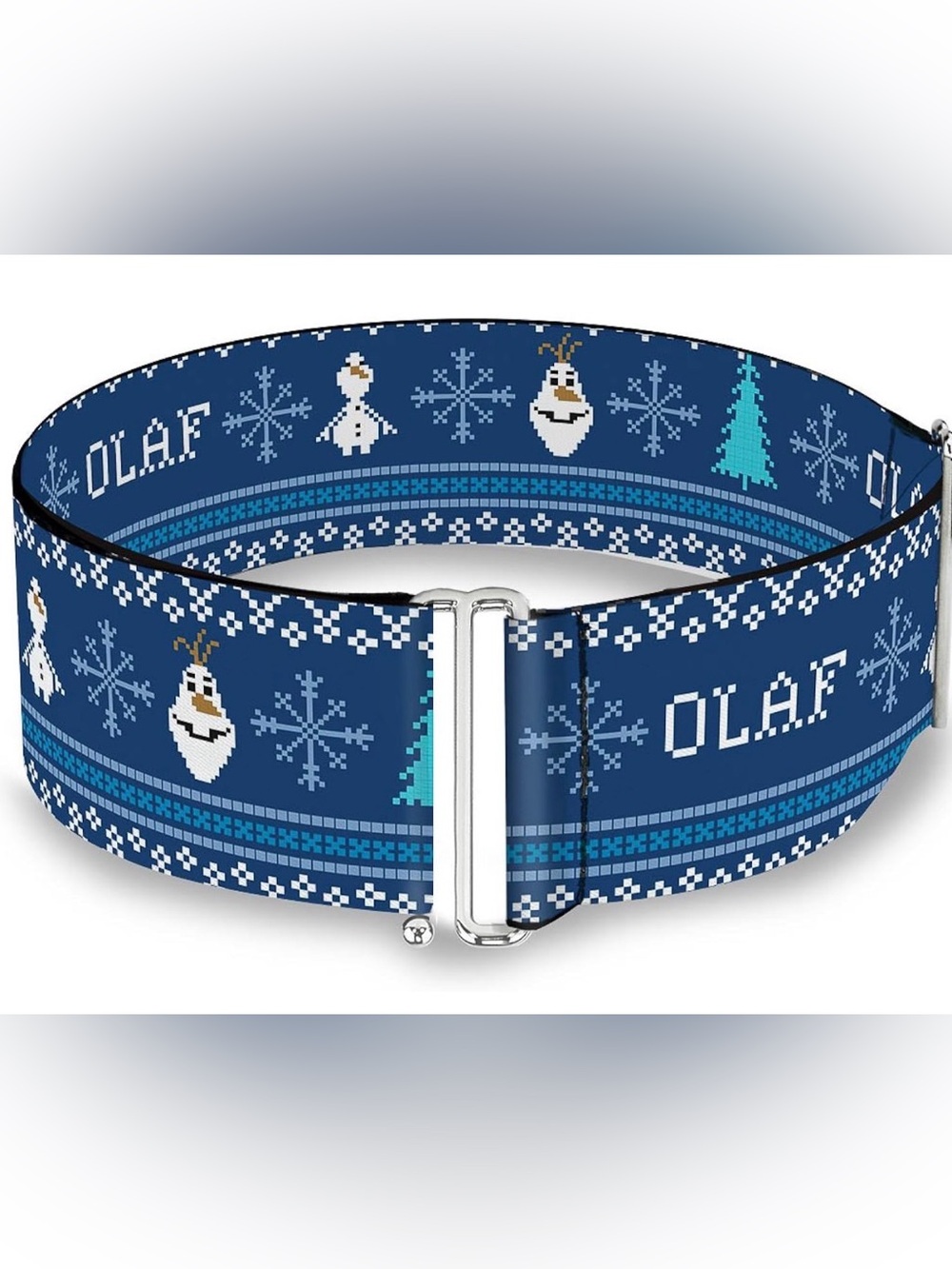 NWOT Buckle-Down Disney Frozen Olaf accent fabric belt